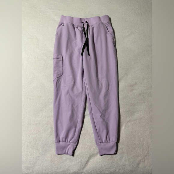 Figs Pants - FIGS HW Zamora Jogger Scrub Pants Women's Large Petite Light Purple‎